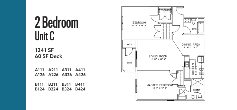Plan C floor plan diagram
